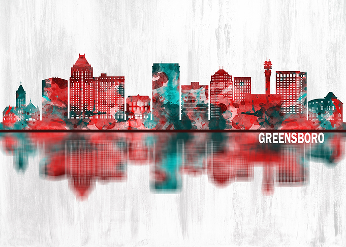 Greensboro Skyline