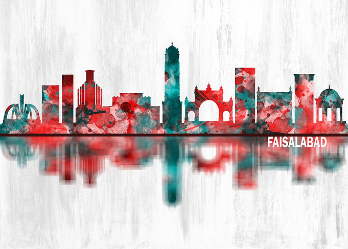 Faisalabad Skyline