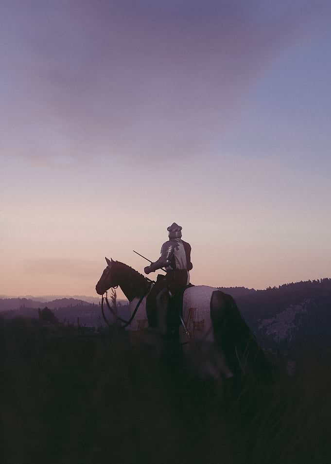 Knight with a horse