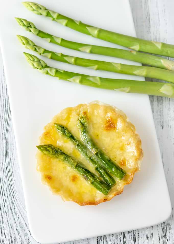 Asparagus tart