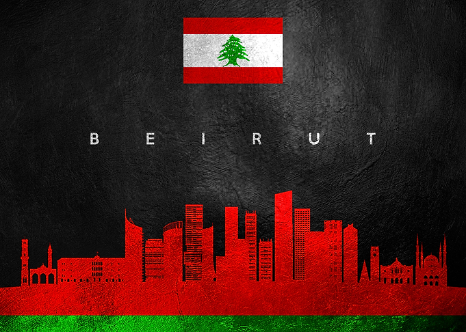 Beirut Lebanon Skyline