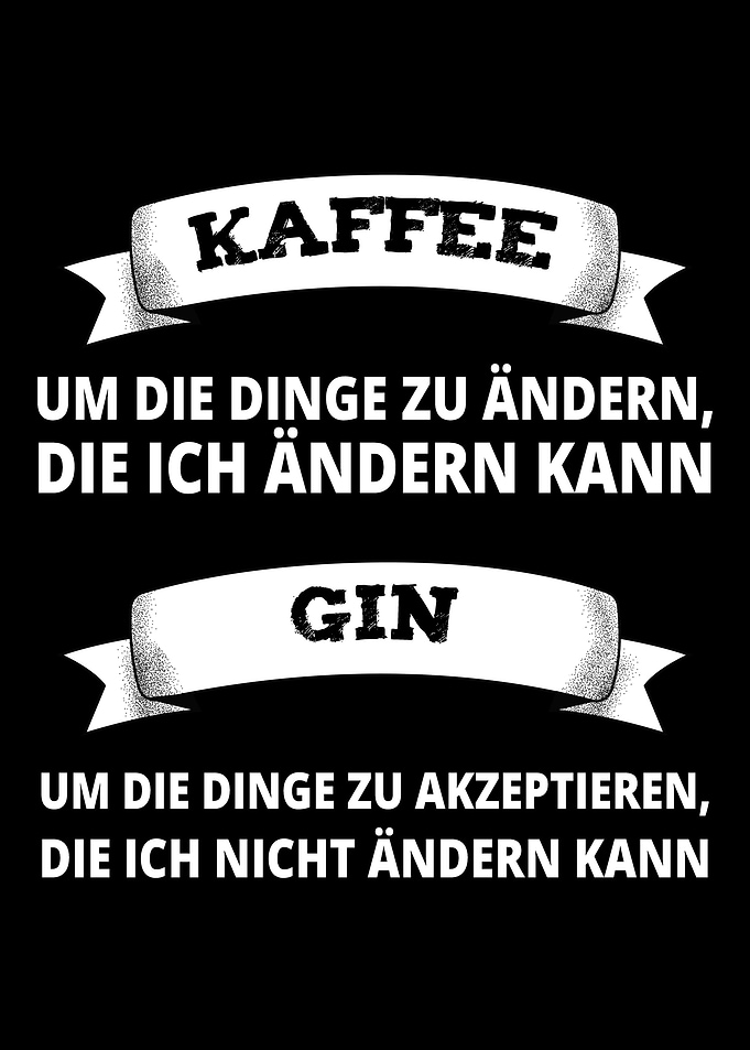 Gin Kaffee Liebhaber