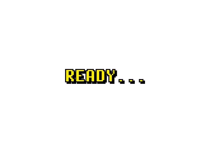 Videogame message ready do