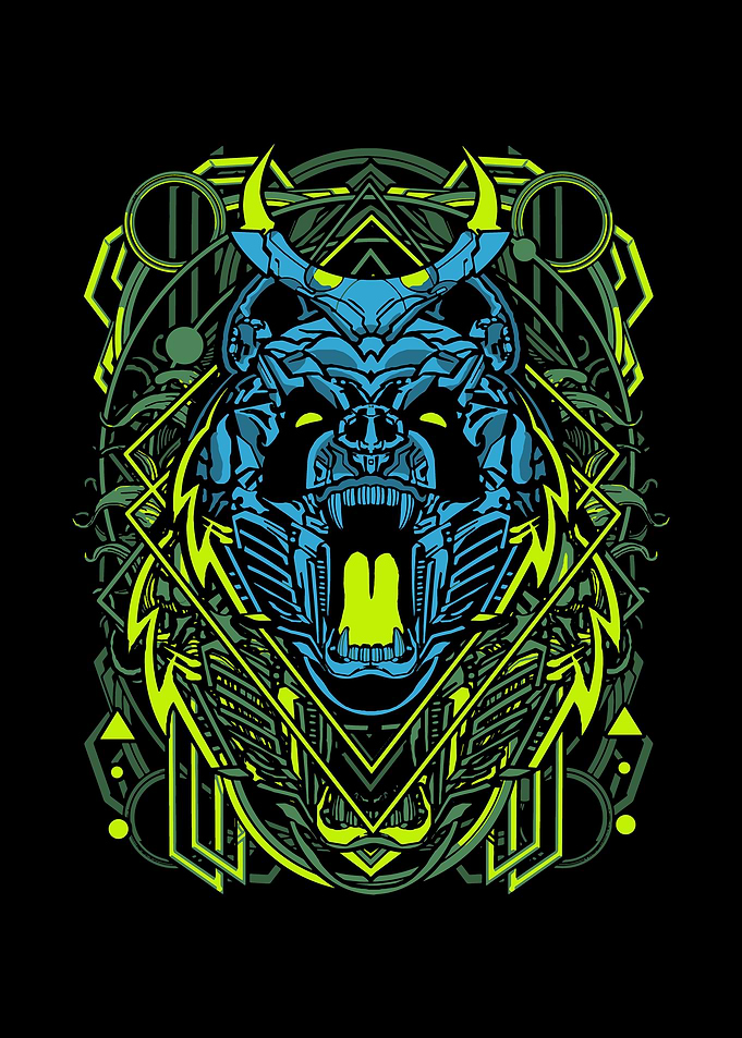 Robotic Blue Bear