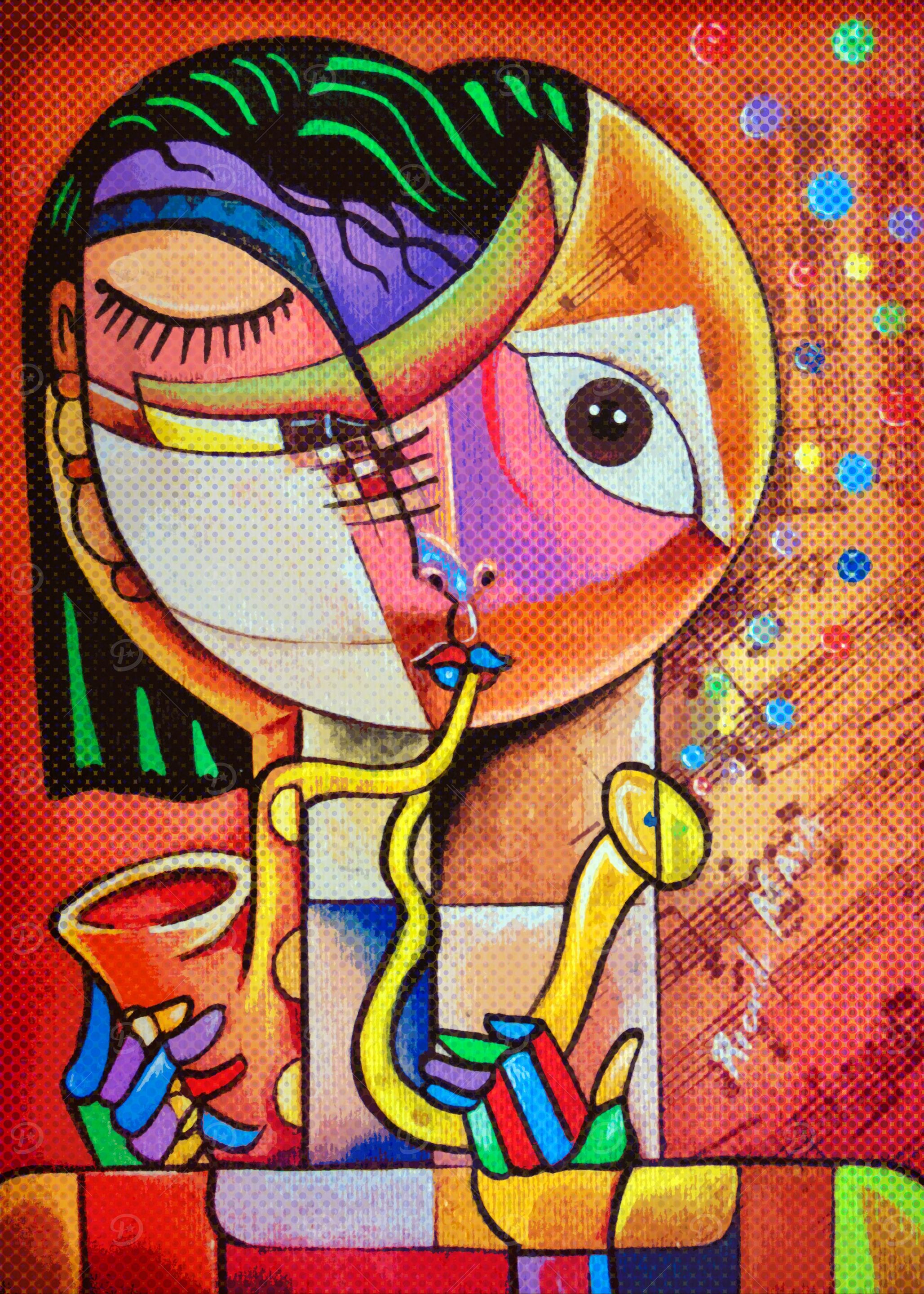 Surreal musician I