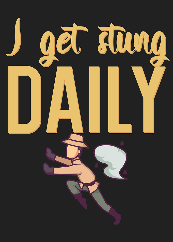 I get stung daily
