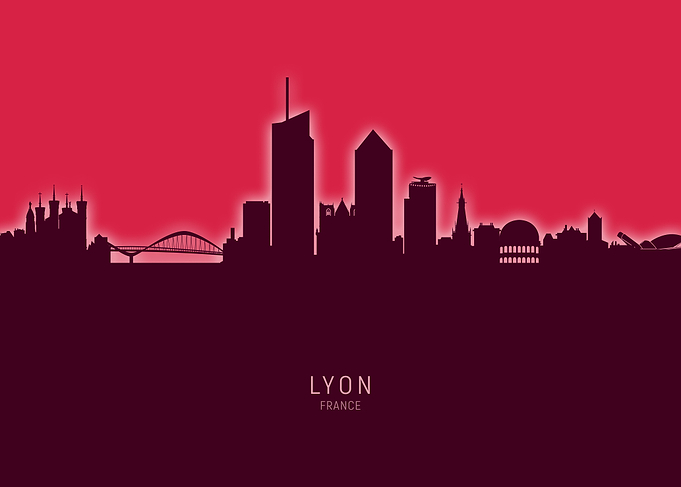 Lyon Skyline France