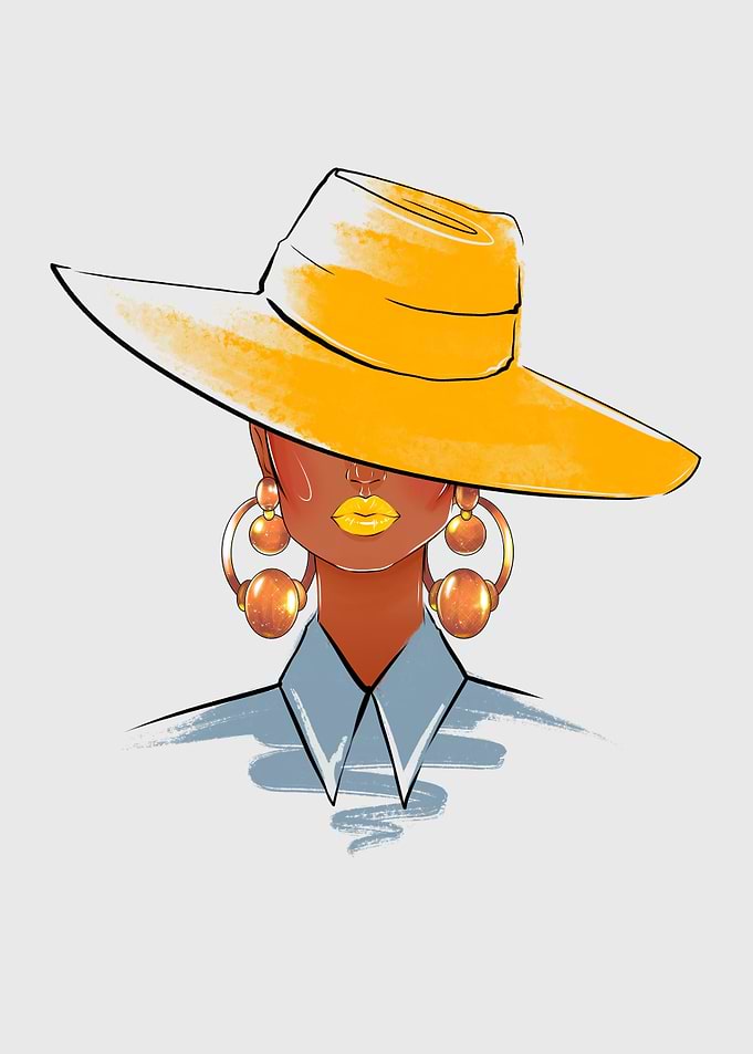 Beauty illustration woman