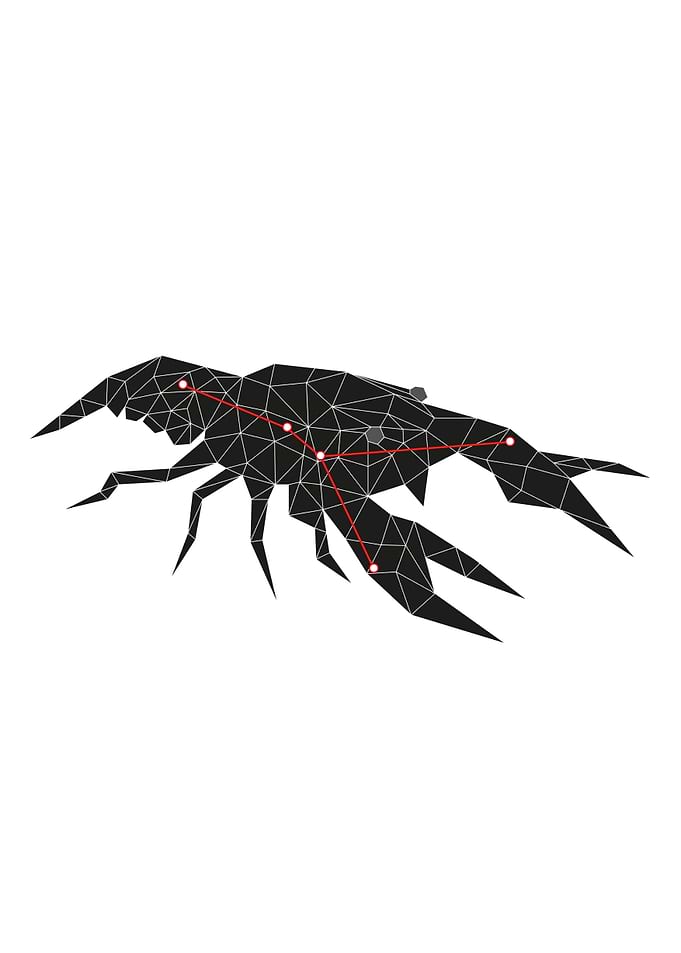 Cancer zodiac art