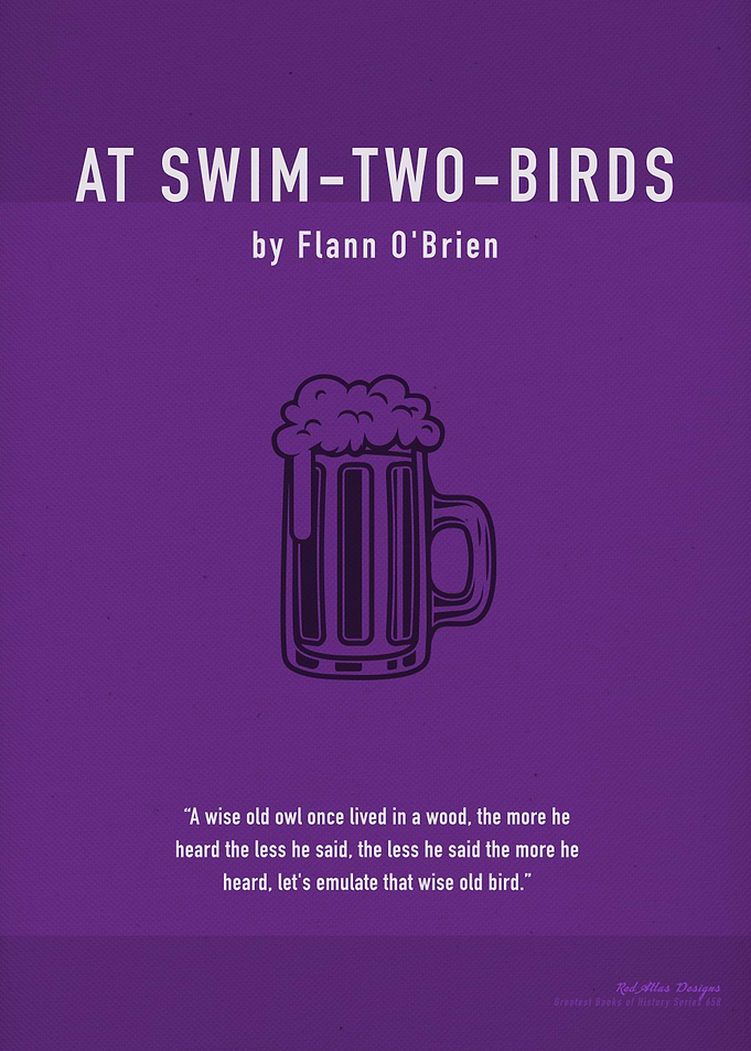 At Swim Two Birds Book Art