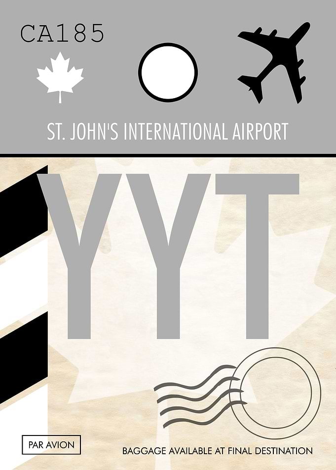 AIRPORT CODE St Johns YYT