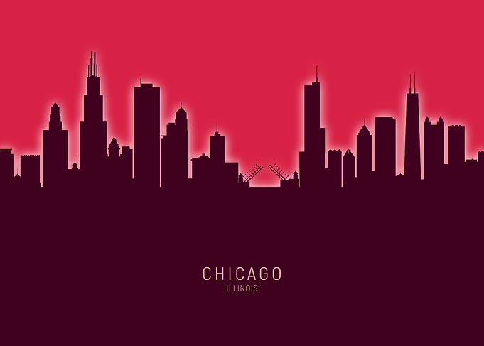 Chicago Skyline Illinois