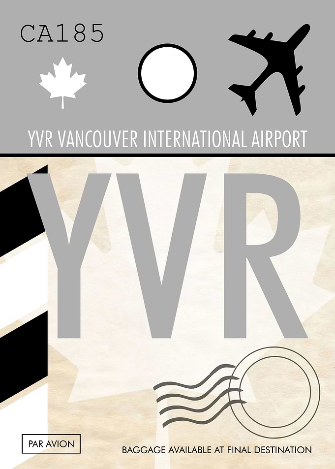 AIRPORT CODE Vancouver