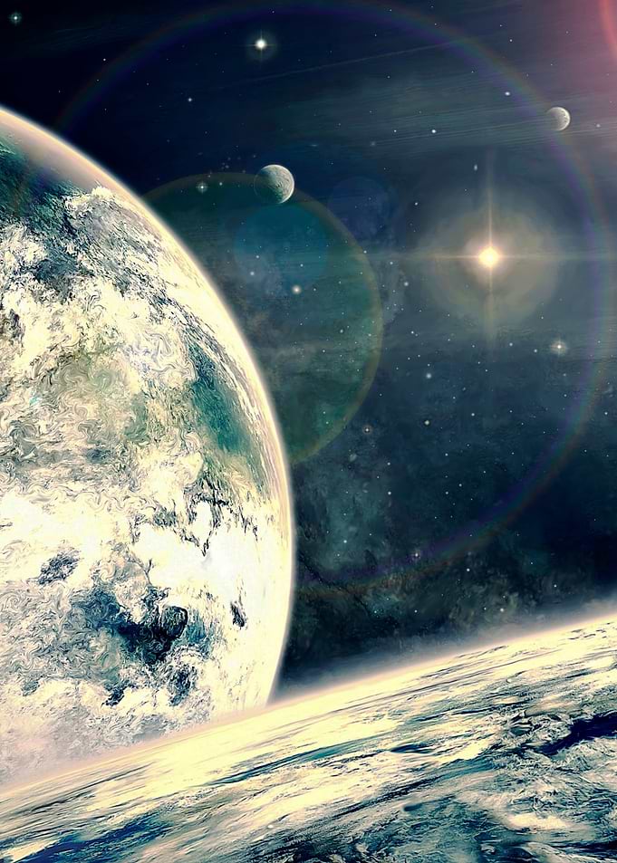 Earth in space