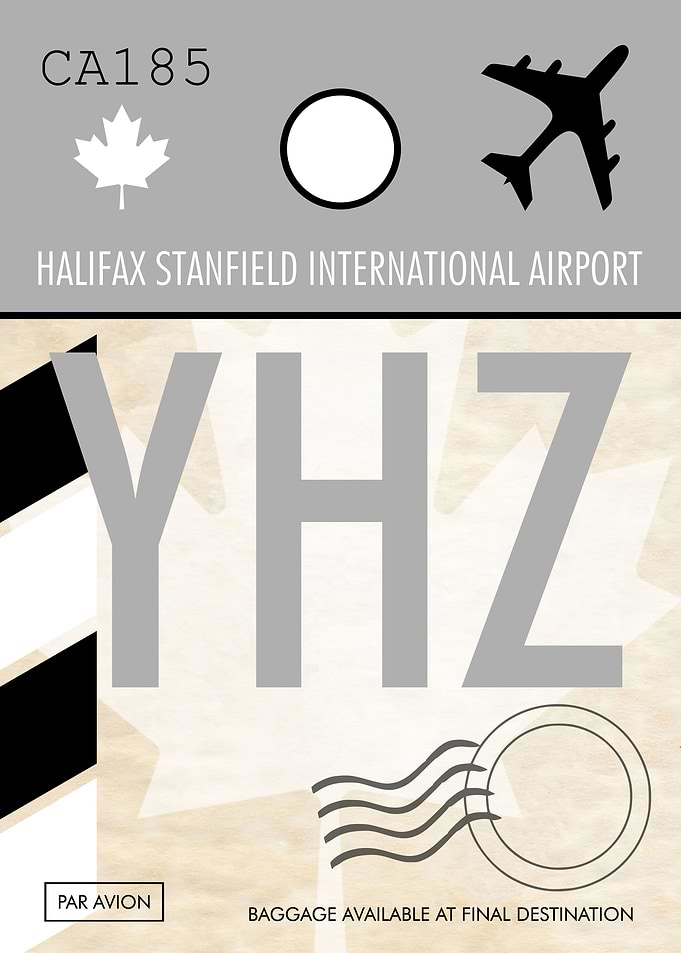 AIRPORT CODE Halifax YHZ