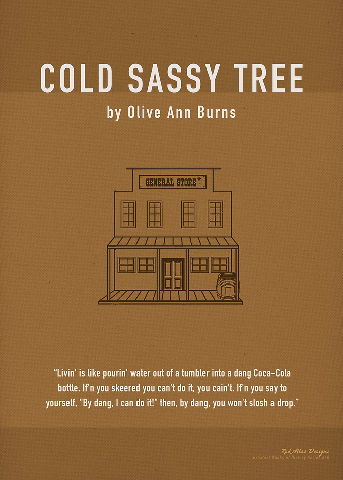 Cold Sassy Tree Book Art