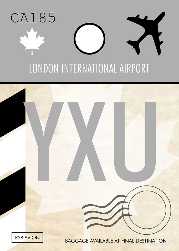 AIRPORT CODE London YXU