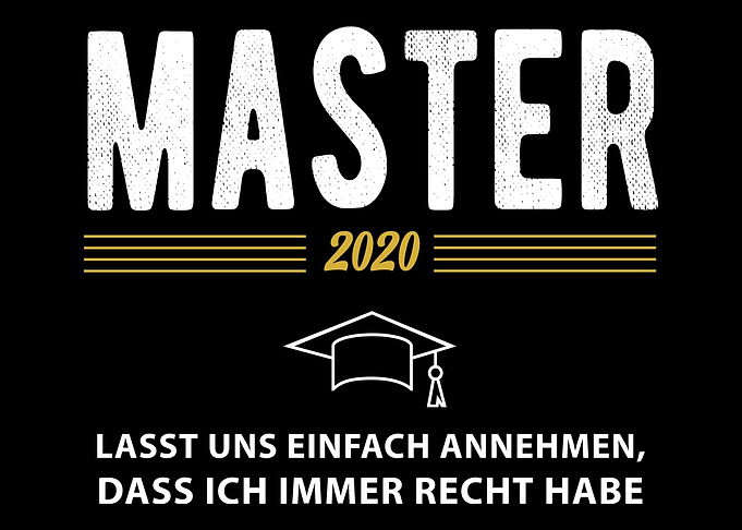 Master Geschenk 2020