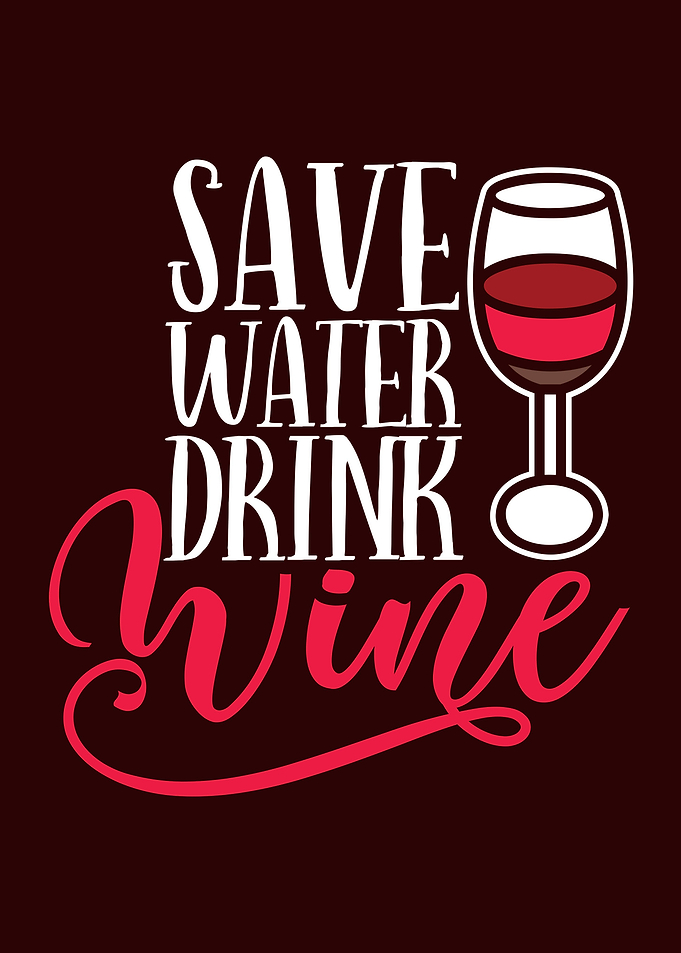 Funny Wine Wordart