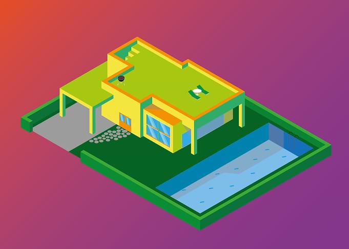 Isometric house