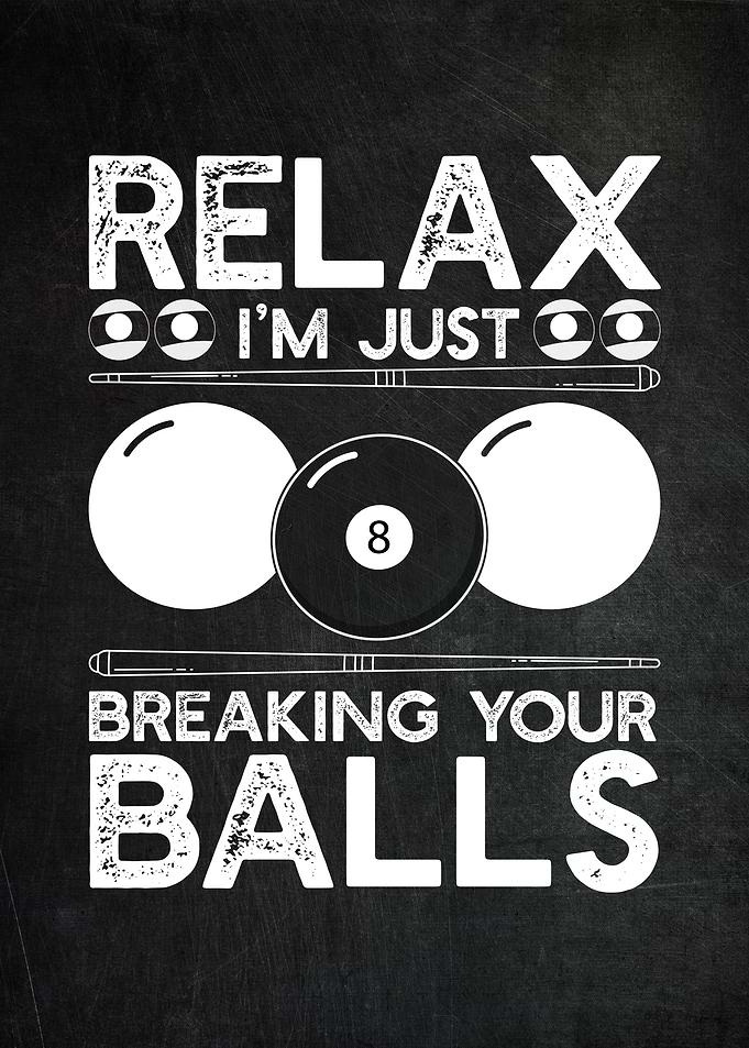 Billiards Funny Quote