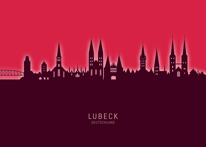 Lubeck Skyline Deutschland