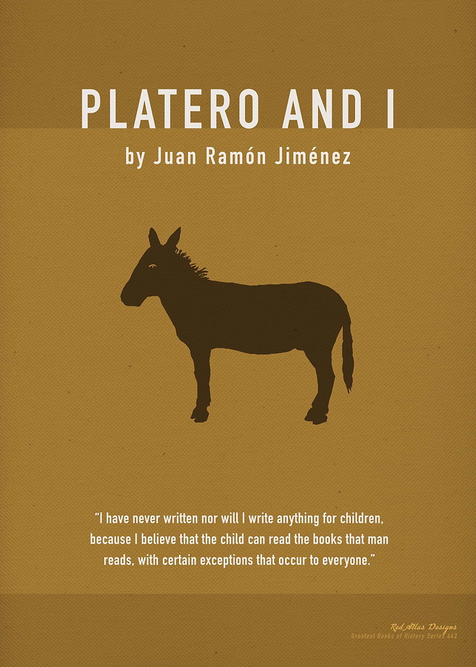 Platero and I Book Art