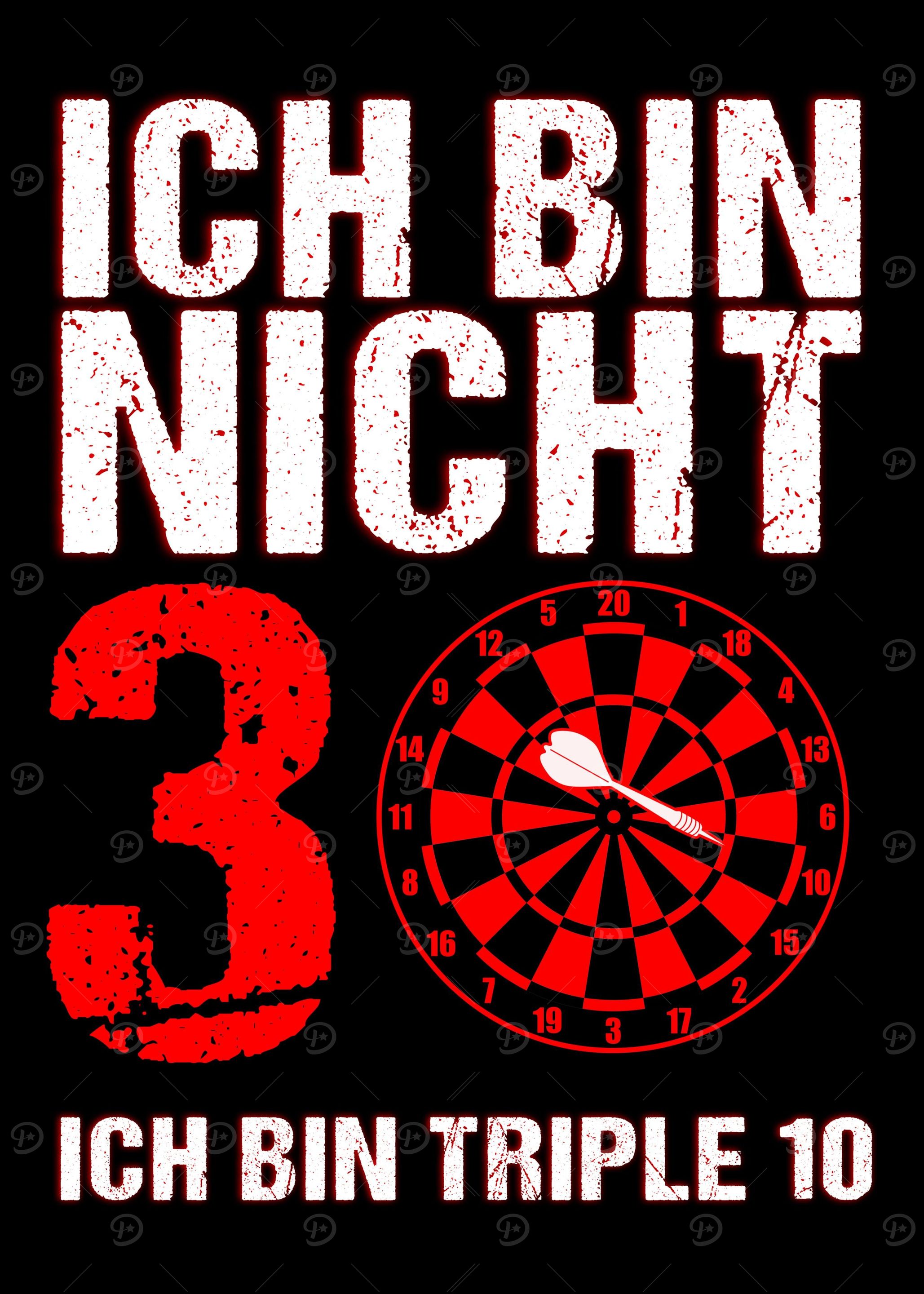 30 Geburtstag Dart