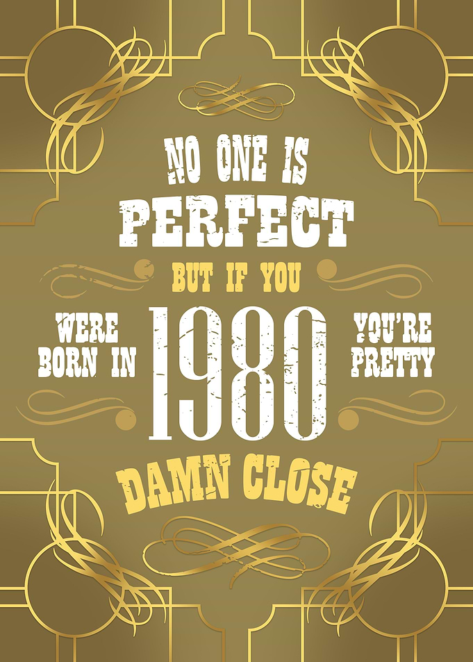 1980 No One is Perfect