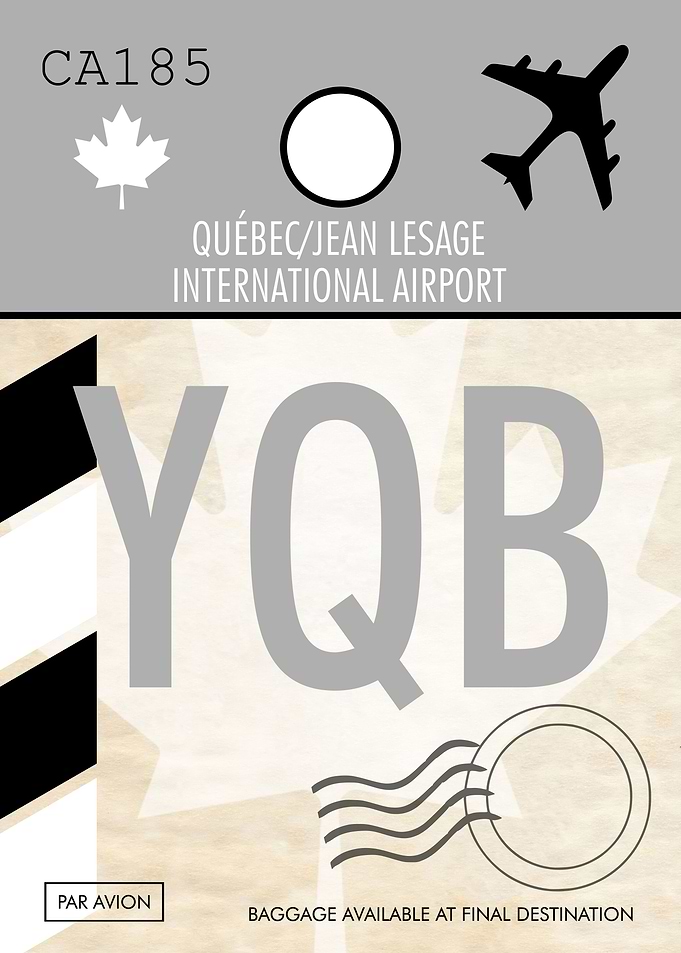 AIRPORT CODE Quebec YQB