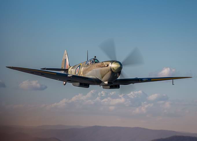 Sunset Spitfire