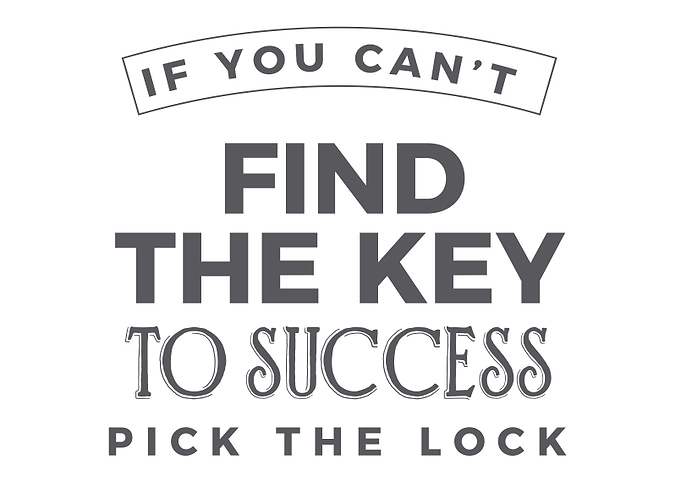 pick the lock