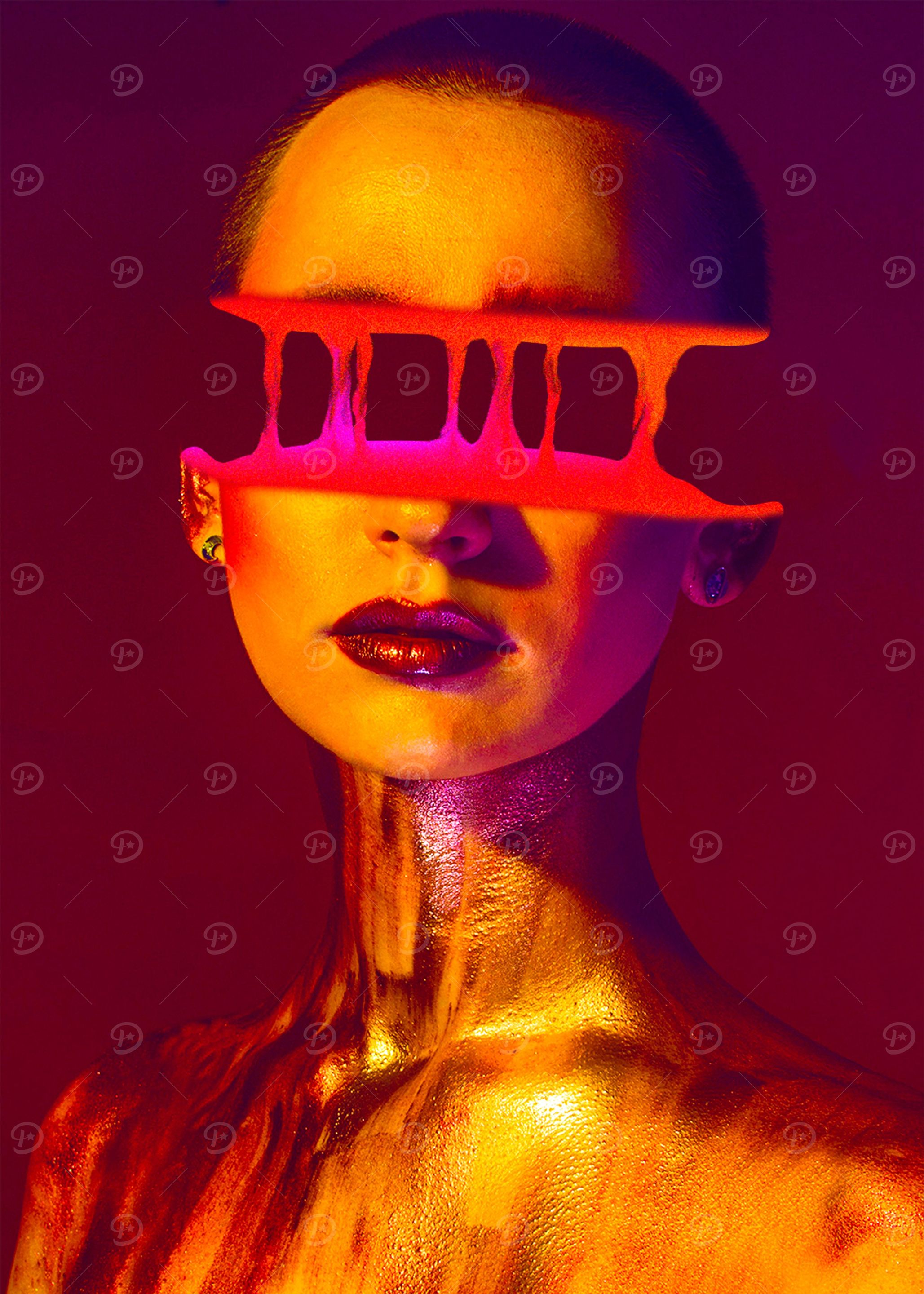 Face In Dark