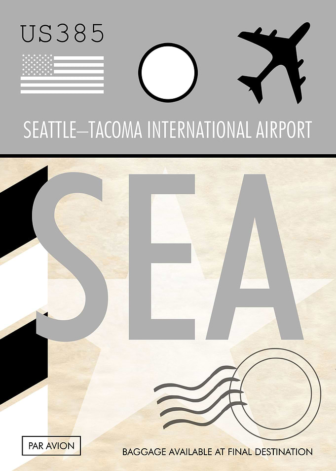 AIRPORT TAG SEATTLE