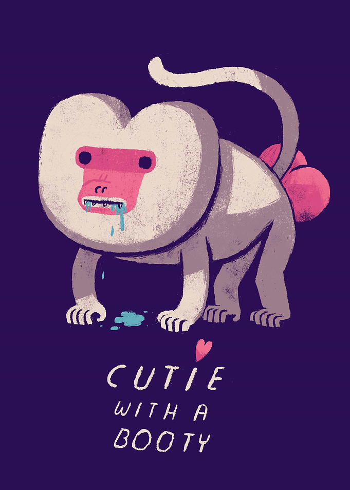 cutie with a booty