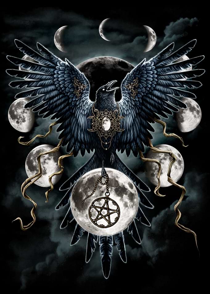 Moon Raven