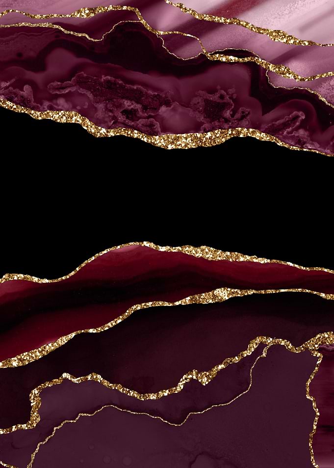 Burgundy Gold Agate 11