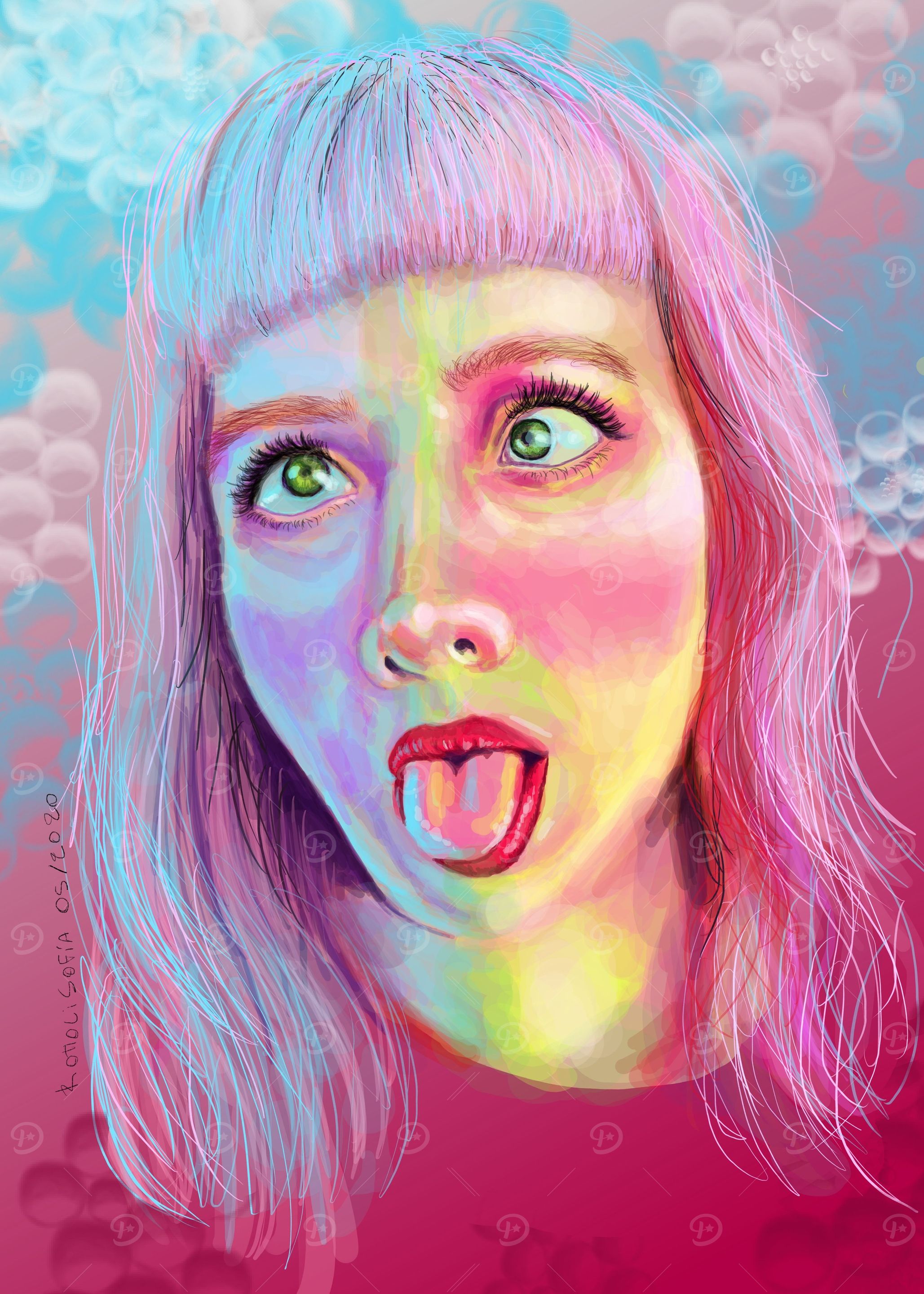 Woman Pop Art