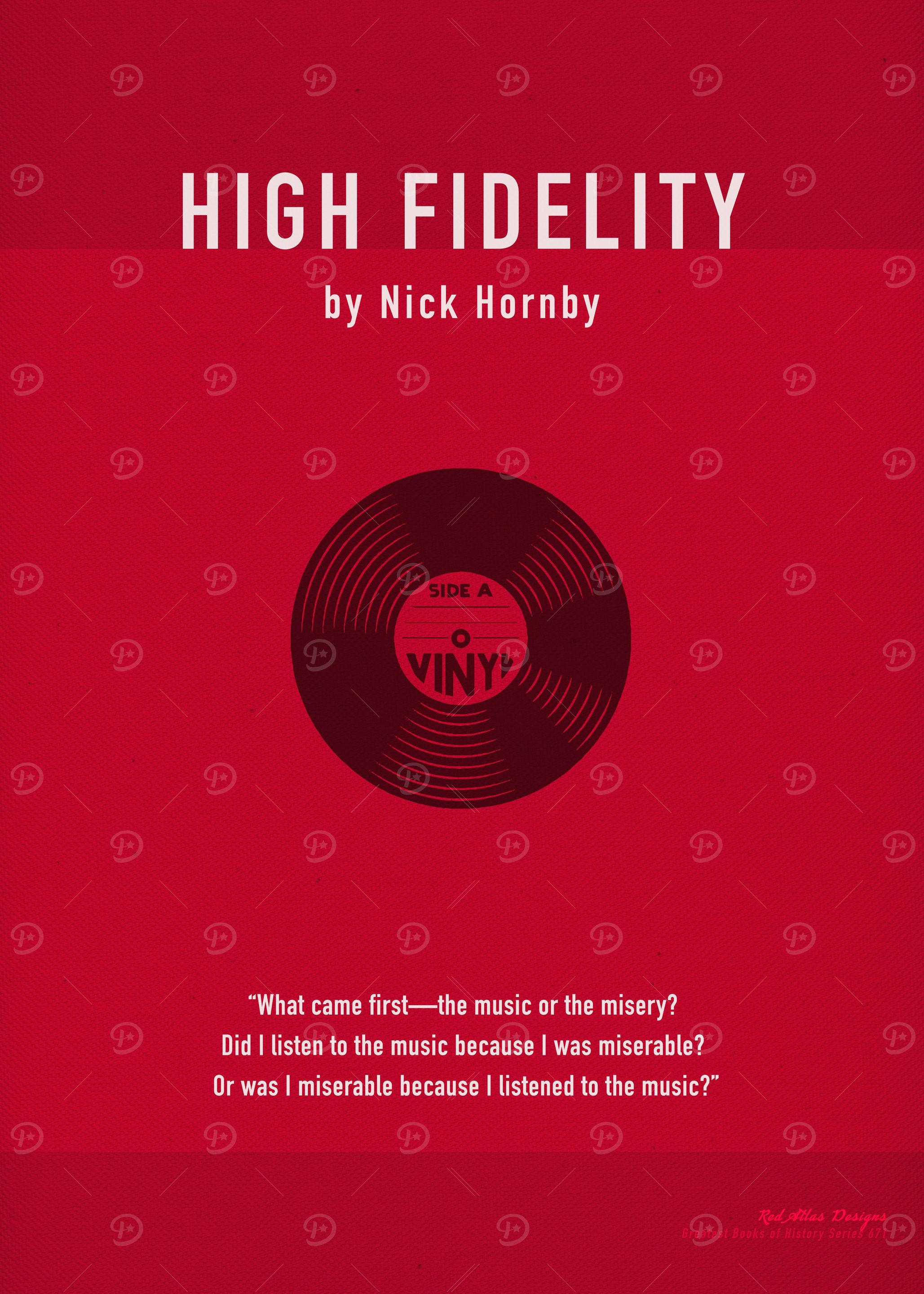 High Fidelity Book Art