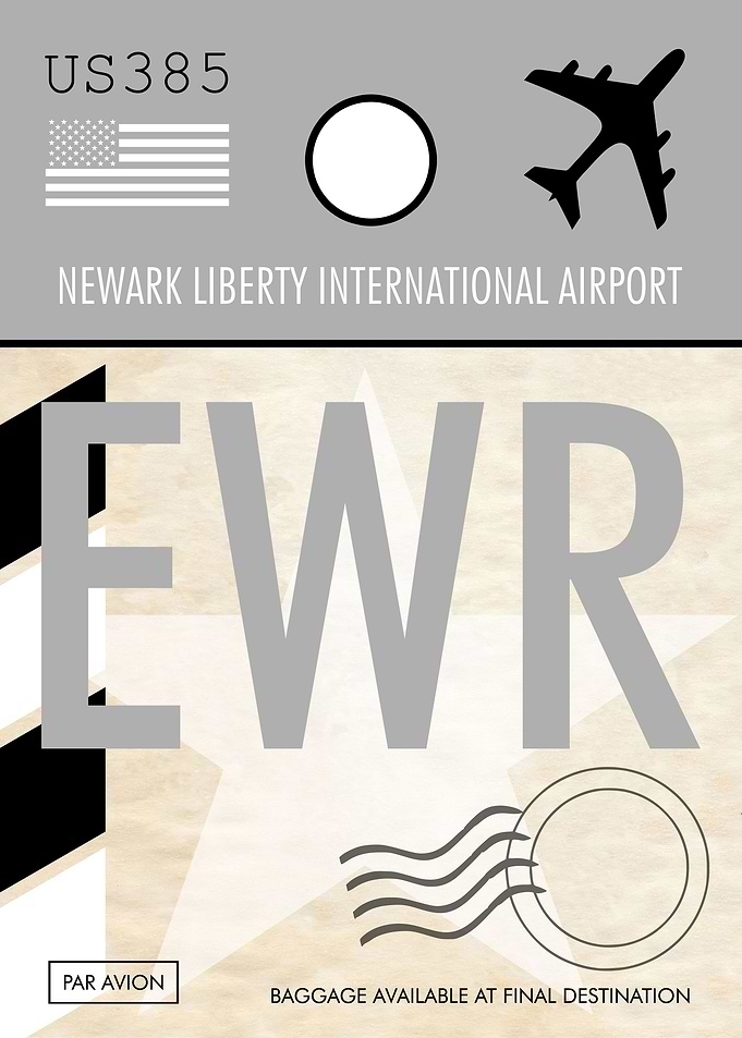 AIRPORT TAG NEWARK