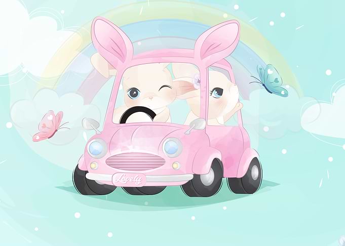 Cute little rabbit