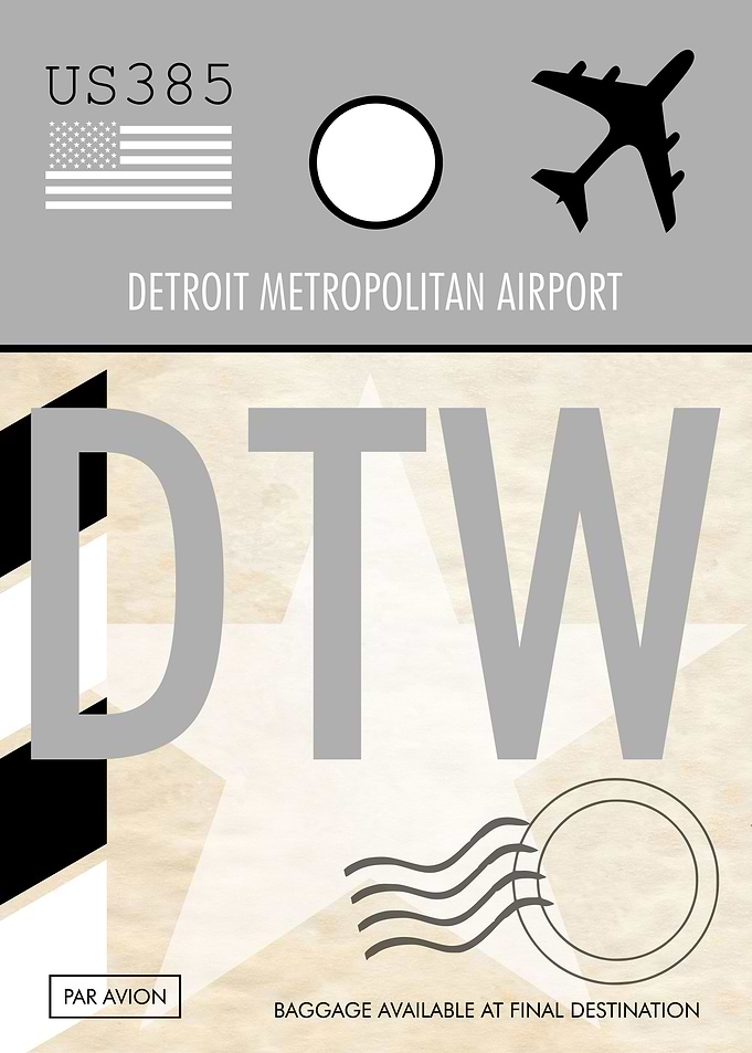AIRPORT CODE DETROIT