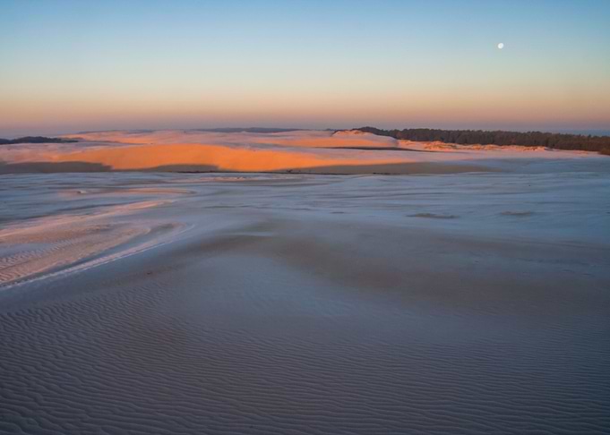 Abstraction Desert Coastal
