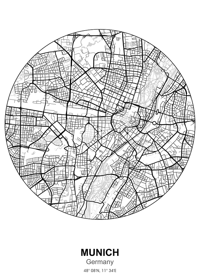 munich city map
