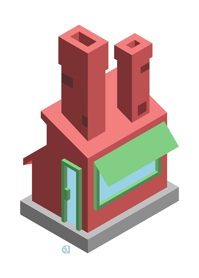 Isometric house 2