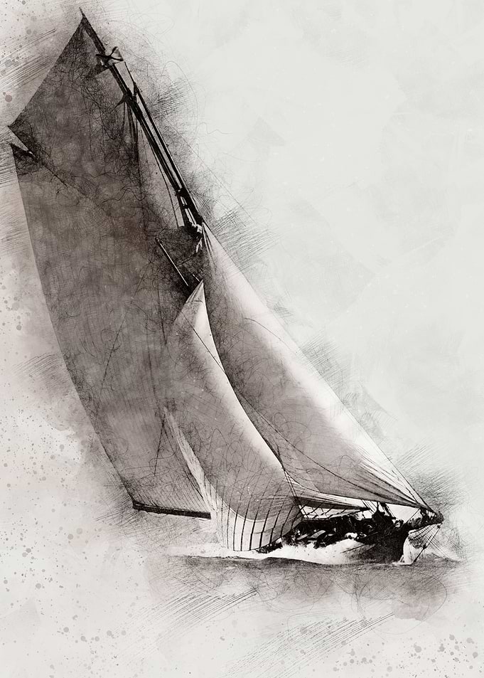 Classic yacht