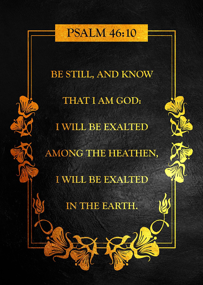 Psalm 46 10