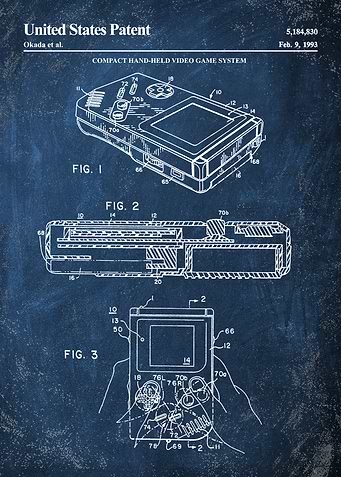 1993 gameboy patent