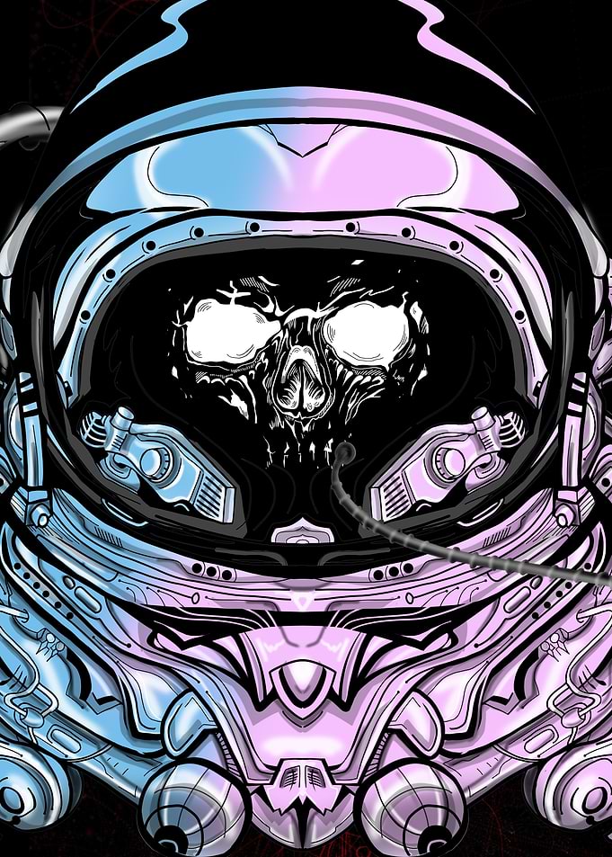Dead astronaut