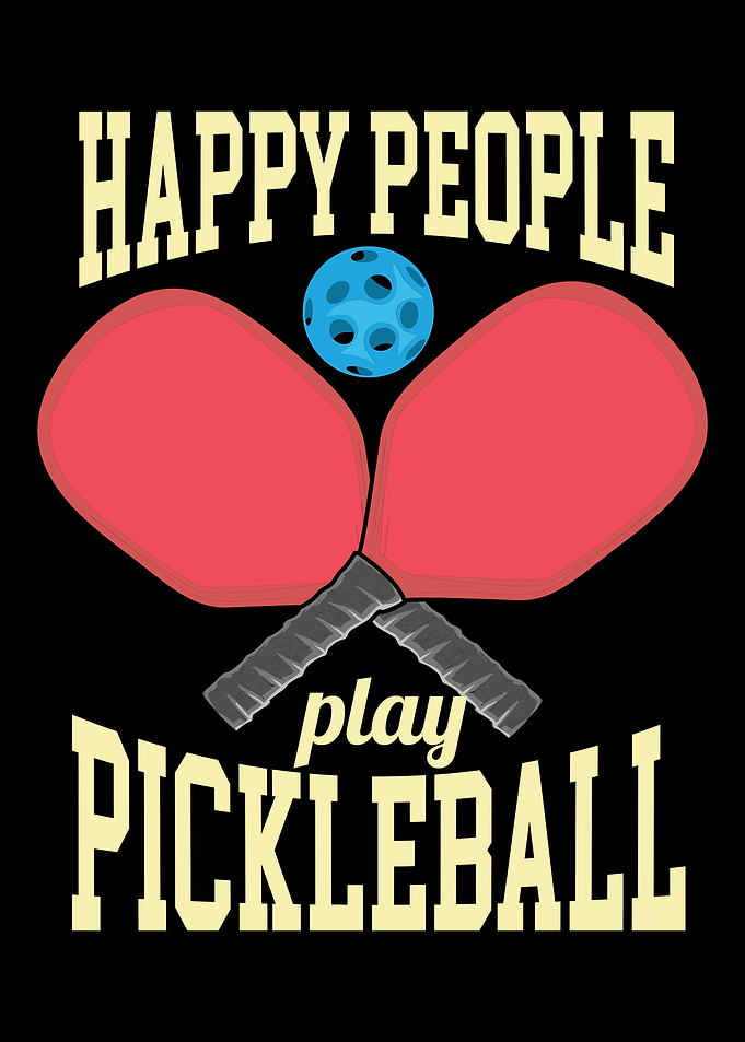 Happy People Play Pickleba